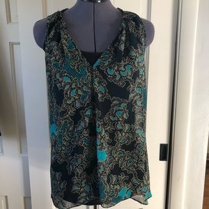 Eight Sixty Sheer Sleeveless Top
